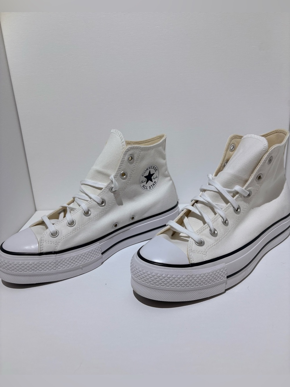 Converse Platform High Top Sneakers - White